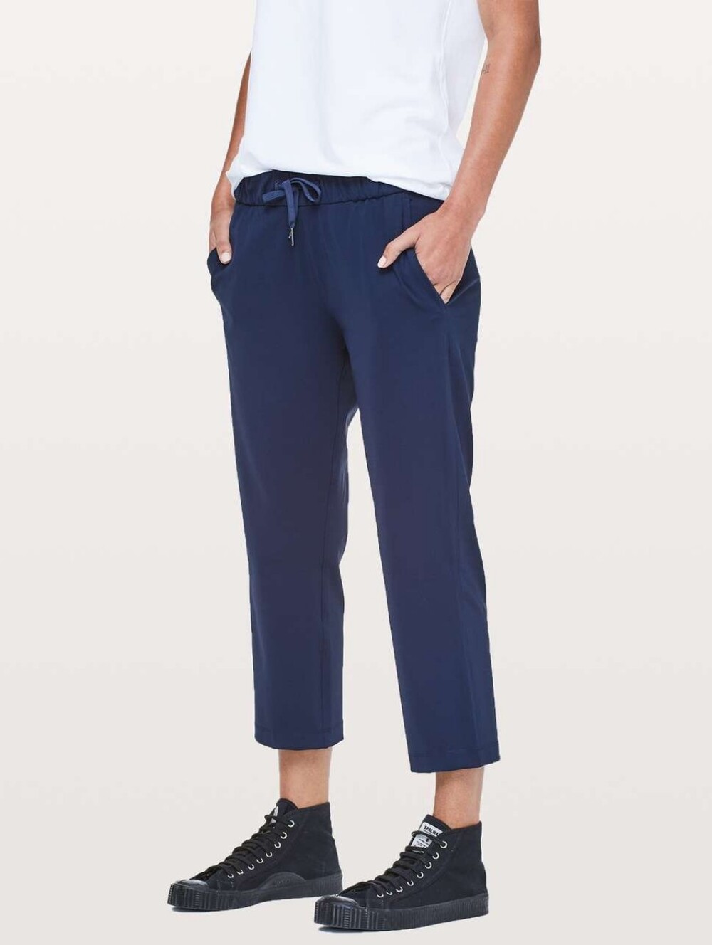 lululemon | On The Fly Navy Crop 23"